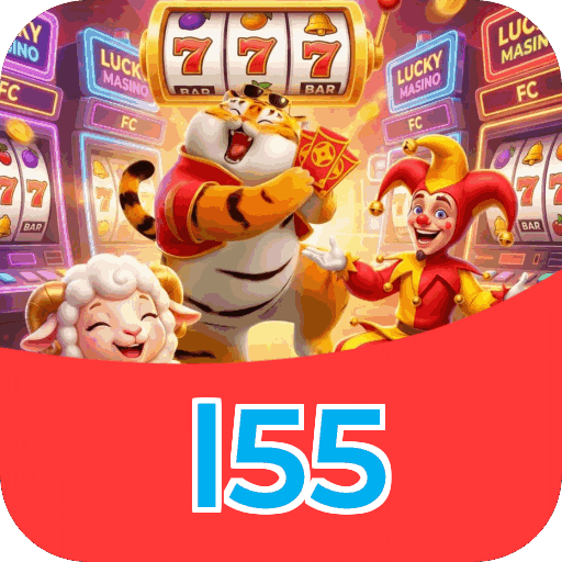Interface do aplicativo l55 mostrando jogos disponíveis no iOS e Android